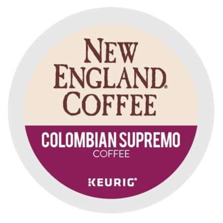 New England Colombian Supremo Keurig K Cups