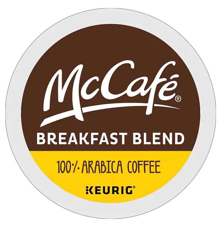 mccafe breakfast blend keurig k cup 96